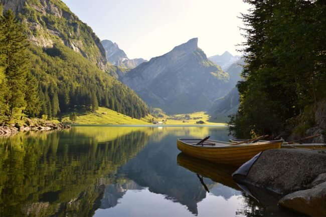 Boat On Lake E1765288697340